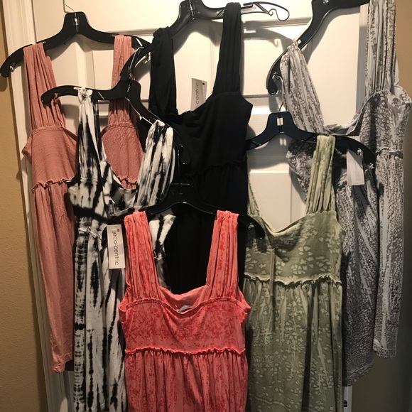 Sleeveless 100% Organic Cotton Dresses - Picture 2 of 4